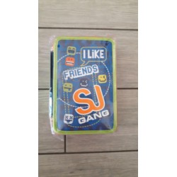 Astuccio a 3 Zip Sj Gang Linea Cucito Sj
