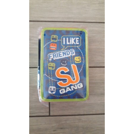 Astuccio a 3 Zip Sj Gang Linea Cucito Sj Astuccio a 3 Zip Sj Gang Linea Cucito Sj