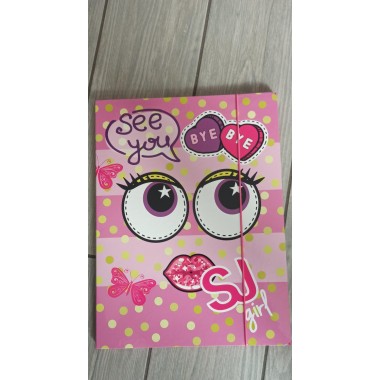 Cartelline Con Elastico Sj Girl