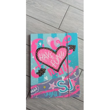 Cartelline Con Elastico Sj Girl