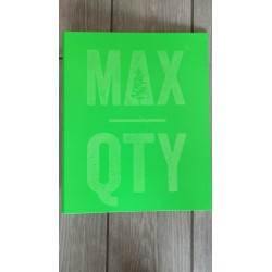 Cartellina ad anelli Seven Max Qty 2