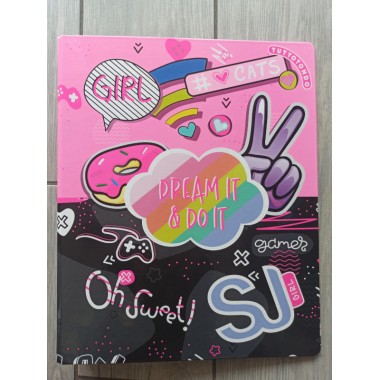 Cartellina ad anelli Seven Sj Girl Cartellina ad anelli Seven Sj Girl