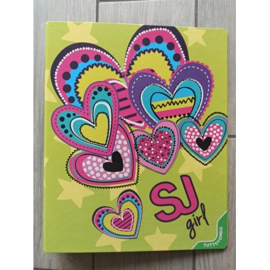 Cartellina ad anelli Seven Sj Girl
