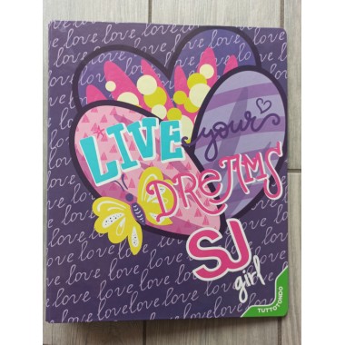 Cartellina ad anelli Seven Sj Girl