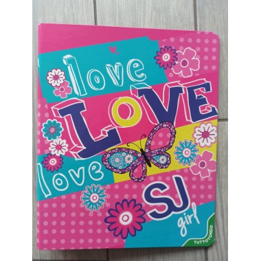 Cartellina ad anelli Seven Sj Girl