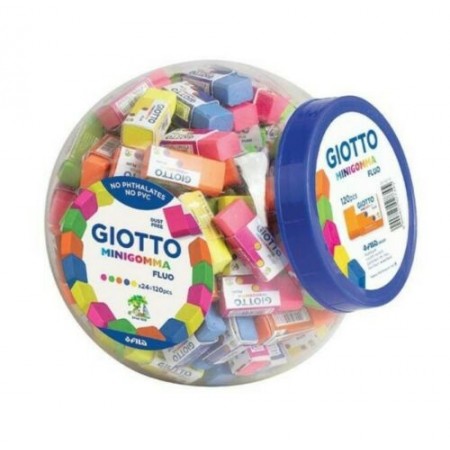 Giotto minigomma Fluo