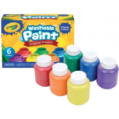 Crayola Washable Paint Tempera Lavabile Crayola Washable Paint Tempera Lavabile