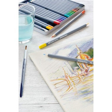 Faber Castell 24 Pastelli Acquerellabili