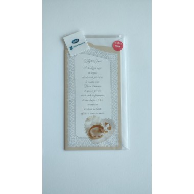 Biglietto auguri matrimonio