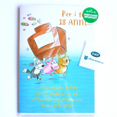 Biglietto di Auguri di 18 anni