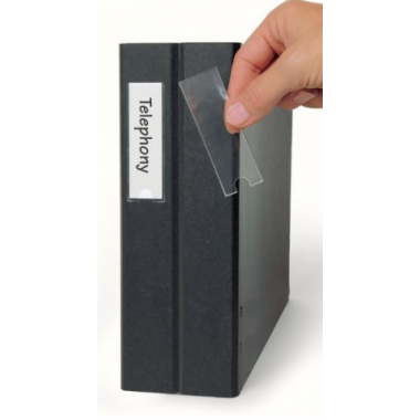 Tasche porta etichette adesive