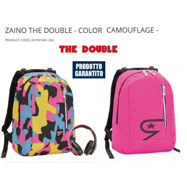 Zaino The Double con cover in omaggio