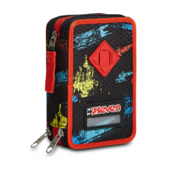 Astuccio Seven 3 zip - Scratchy Boy