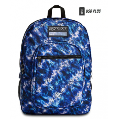 Zaino Seven Freethink Girl - Blue Deep