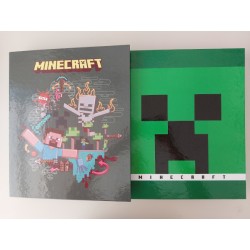 Cartellina con anelli Minecraft