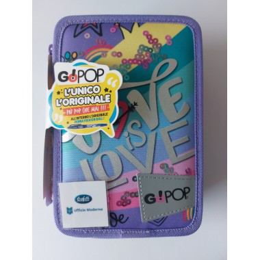 Astuccio 3 zip Go Pop