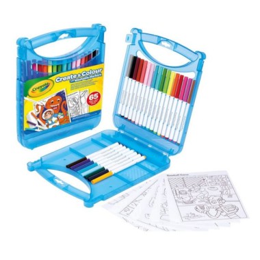 Crayola Set Valigetta Pennarelli Lavabili