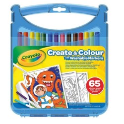 Crayola Set Valigetta Pennarelli Lavabili 2