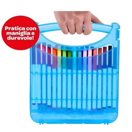 Crayola Set Valigetta Pennarelli Lavabili