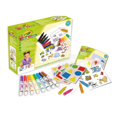 Crayola Mini Kids- Il mio Primo Set Colori & Adesivi