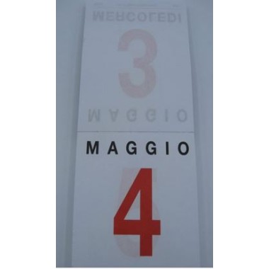 Calendario 2027 Mini a strappo Buffetti