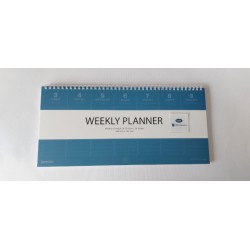 Planner settimanale da tavolo spiralato 2026 TimeWork 2