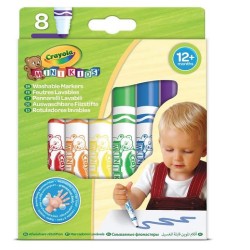 Crayola Minio Kids  8 Pennarelli super lavabili