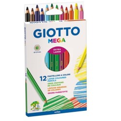 Pastello Mega - 12 Pezzi Giotto