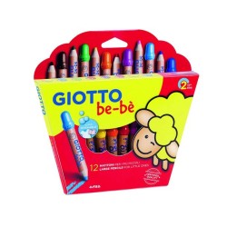 Matitoni colorati - 12 pezzi GIOTTO BE-BE