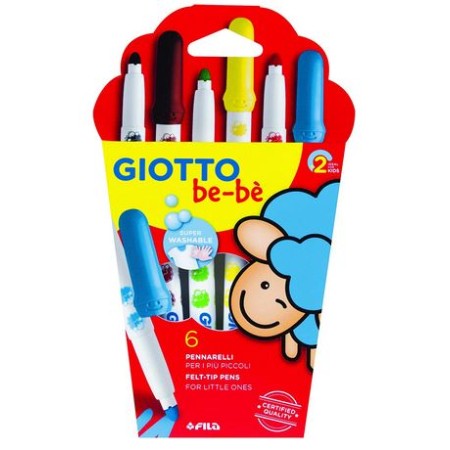 Pennarelli Giotto BE-BE 6 pezzi