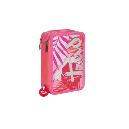 Astuccio A Tre Zip Trudi Astuccio A Tre Zip Trudi