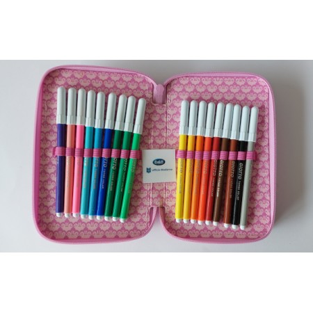 Astuccio 3 zip Paperina
