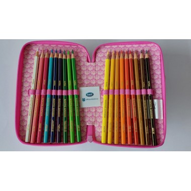 Astuccio 3 zip Paperina