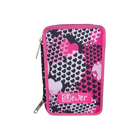Astuccio 3 zip SJ GANG HEART GIRL