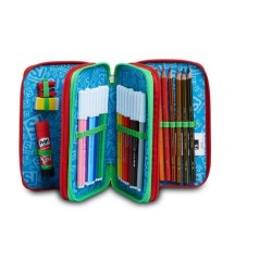 Astuccio 3 zip ANIMALI FANTASY SJ BOY 2