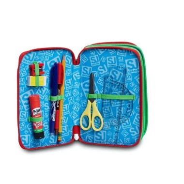 Astuccio 3 zip ANIMALI FANTASY SJ BOY