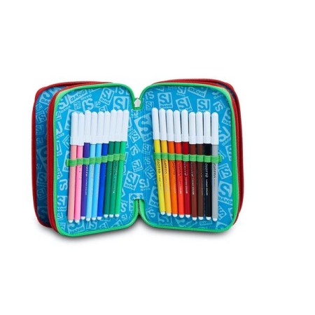 Astuccio 3 zip ANIMALI FANTASY SJ BOY