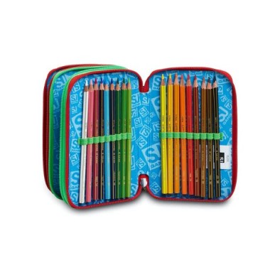 Astuccio 3 zip ANIMALI FANTASY SJ BOY