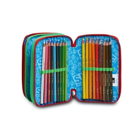 Astuccio 3 zip ANIMALI FANTASY SJ BOY