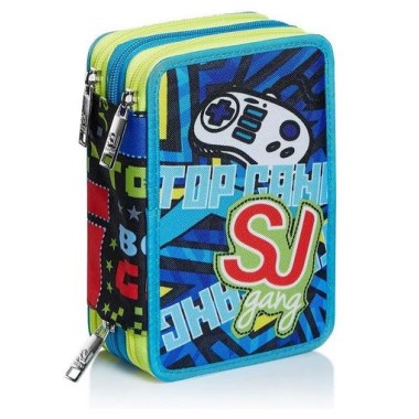 Astuccio 3 zip SJ PLAY AGAIN