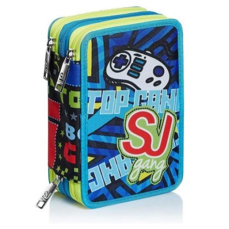 Astuccio 3 zip SJ PLAY AGAIN