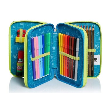 Astuccio 3 zip SJ PLAY AGAIN