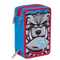 Astuccio 3 zip SJ ANIMALI DA SJ!