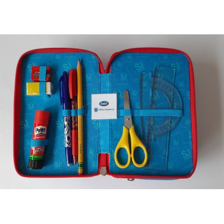 Astuccio 3 zip SJ BOY LINEA CUCITO