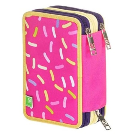 Astuccio 3 zip FACCE DA SJ GIRL