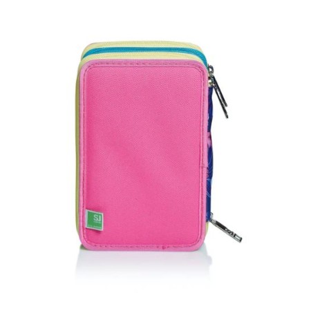 Astuccio 3 zip SJ PINKY COLLEGE