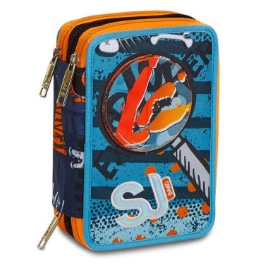 Astuccio 3 zip SJ TRAVELLER BOY