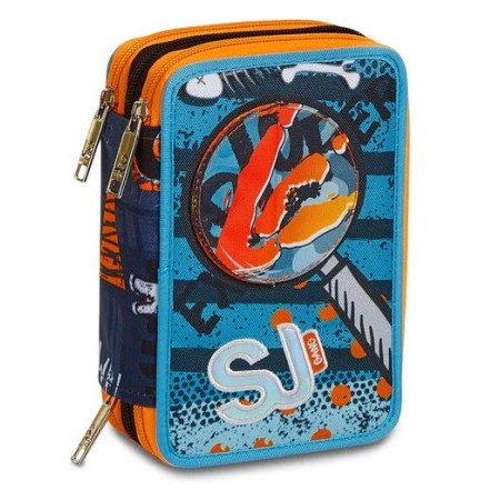 Astuccio 3 zip SJ TRAVELLER BOY