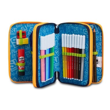 Astuccio 3 zip SJ TRAVELLER BOY