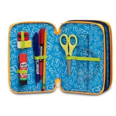 Astuccio 3 zip SJ TRAVELLER BOY